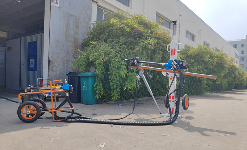 氣動架柱式鉆機(jī) 煤礦探放水設(shè)備